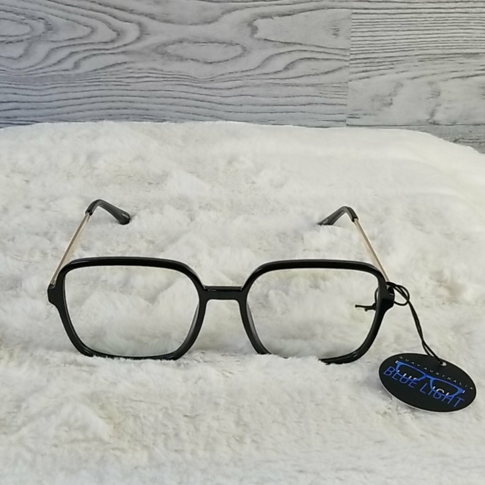 QUAY X JLO // ltd ed xl square blue light glasses - Picture 12 of 16